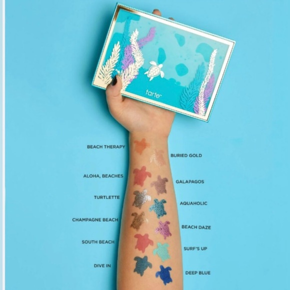 tarte Other - NEW Tarte Limited Edition Rainforest of the Sea High Tides Good Vibes Eyeshadow
